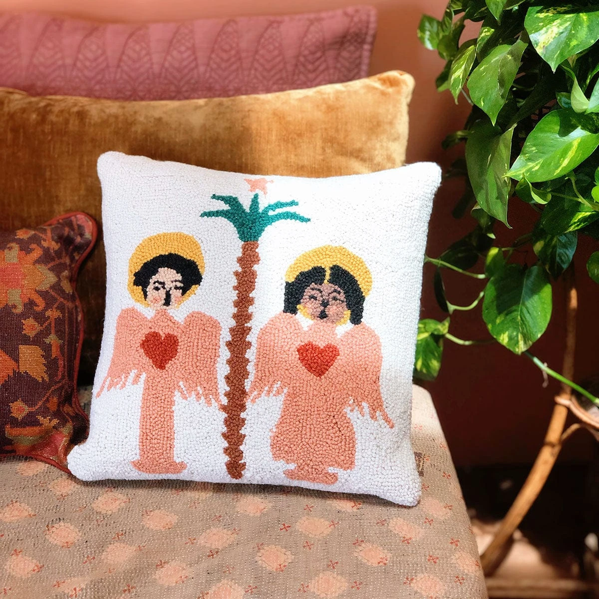 Angels Sing Hook Pillow By Jungalow® - Image 2