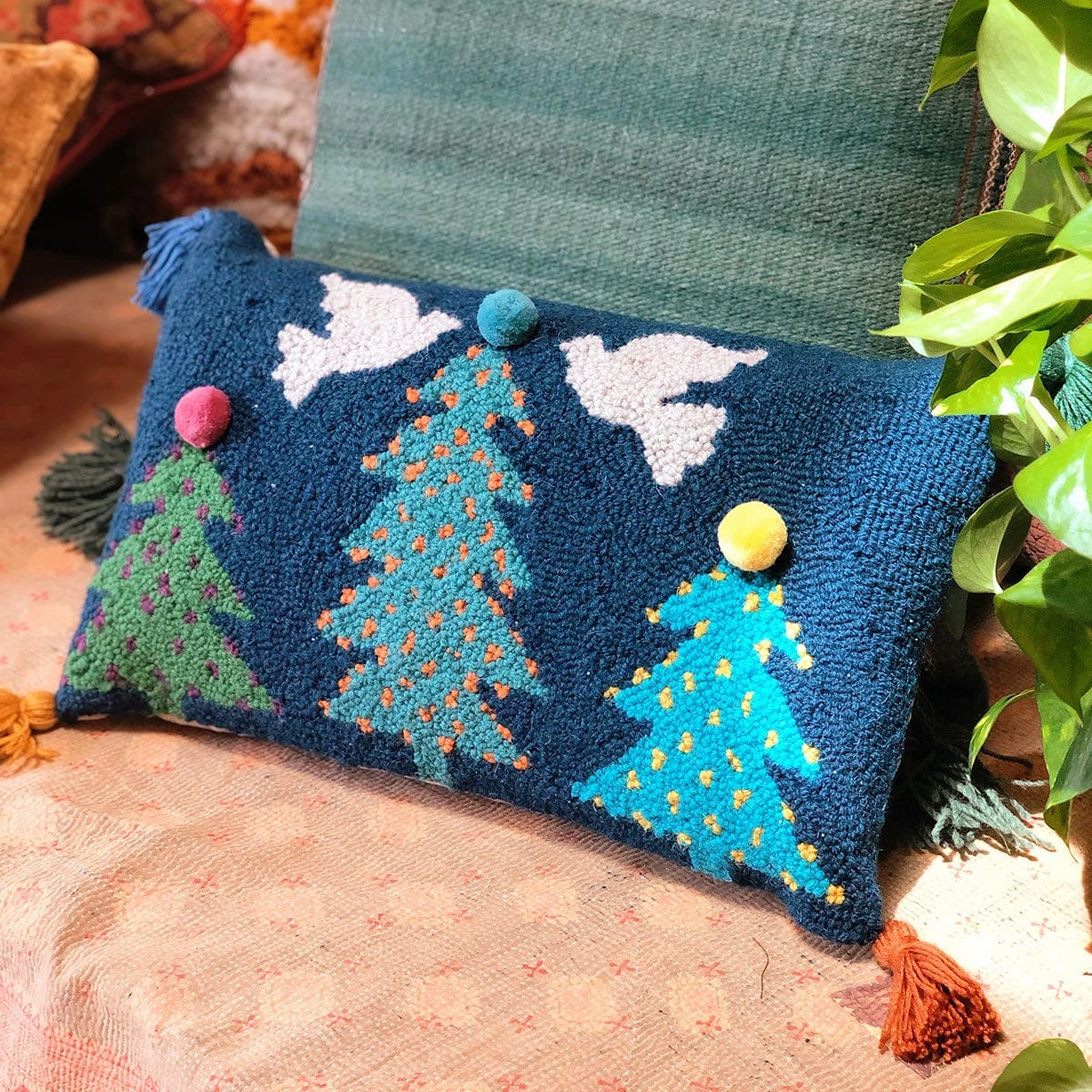 Festive Noa Hook Pillow By Jungalow® - Image 3