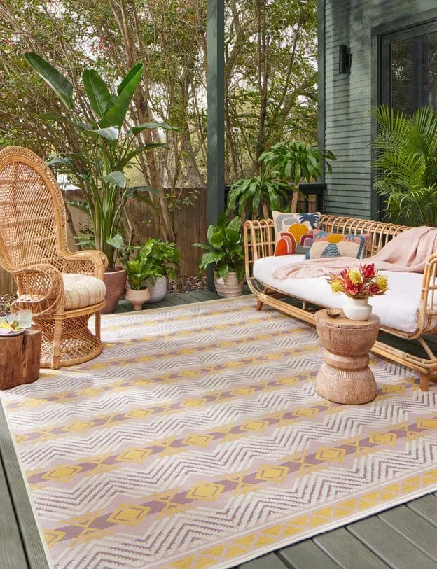 Ari Gold/Lilac Rug By Justina Blakeney® X Loloi - Image 2