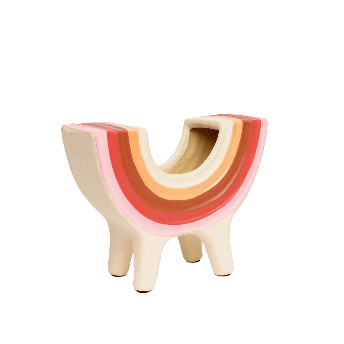 Rainbow Bowl In Pink By Jungalow® - Image 3