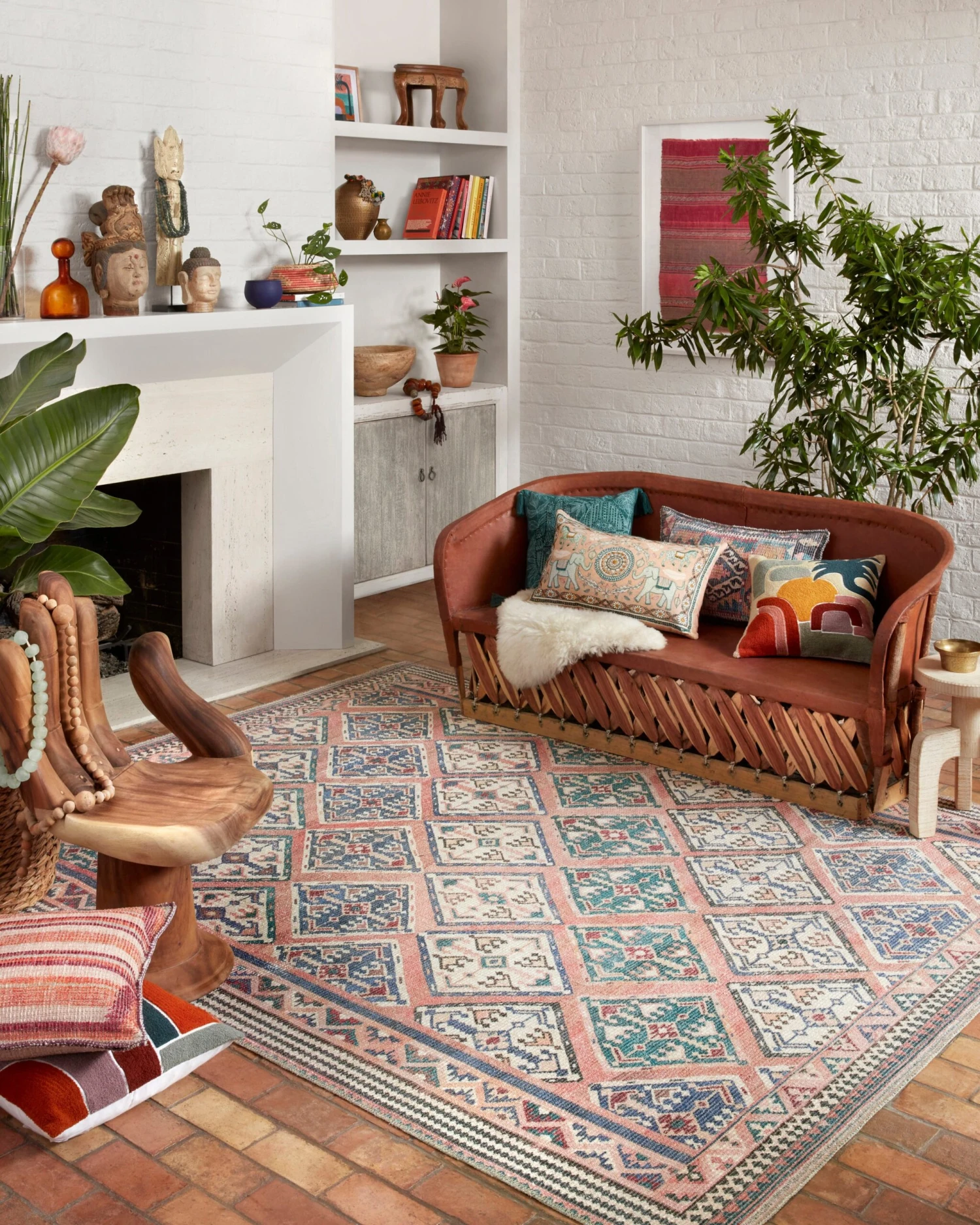 Malik Rose Rug By Justina Blakeney® X Loloi - Image 2