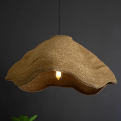 Mendoza Scalloped Dome Hanging Pendant Lamp