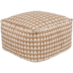 Priya Woven Pouf