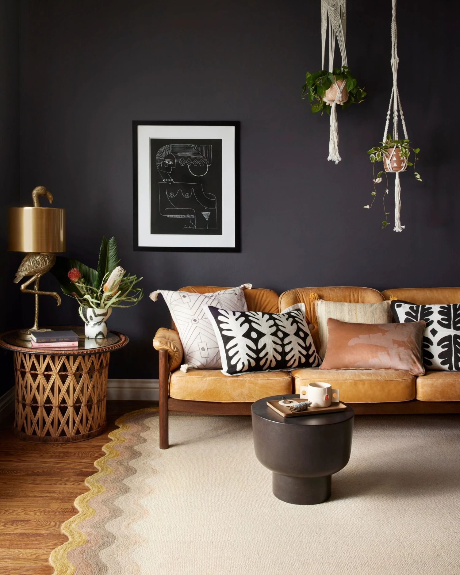 Terracotta Palm Pillow By Justina Blakeney® X Loloi - Image 4