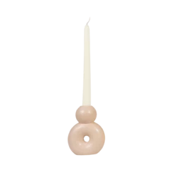 Otto Candle Holder In Blush
