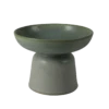 Sage Pedestal Ceramic Bowl