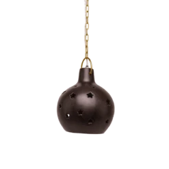Jungalow Almada Star Pendant In Charcoal By Justina Blakeney™