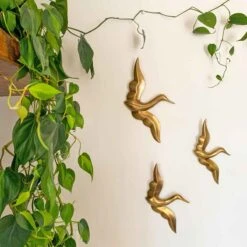 Jungalow Brass Egret Wall Hanging Set By Justina Blakeney™
