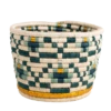 Green Woven Planter