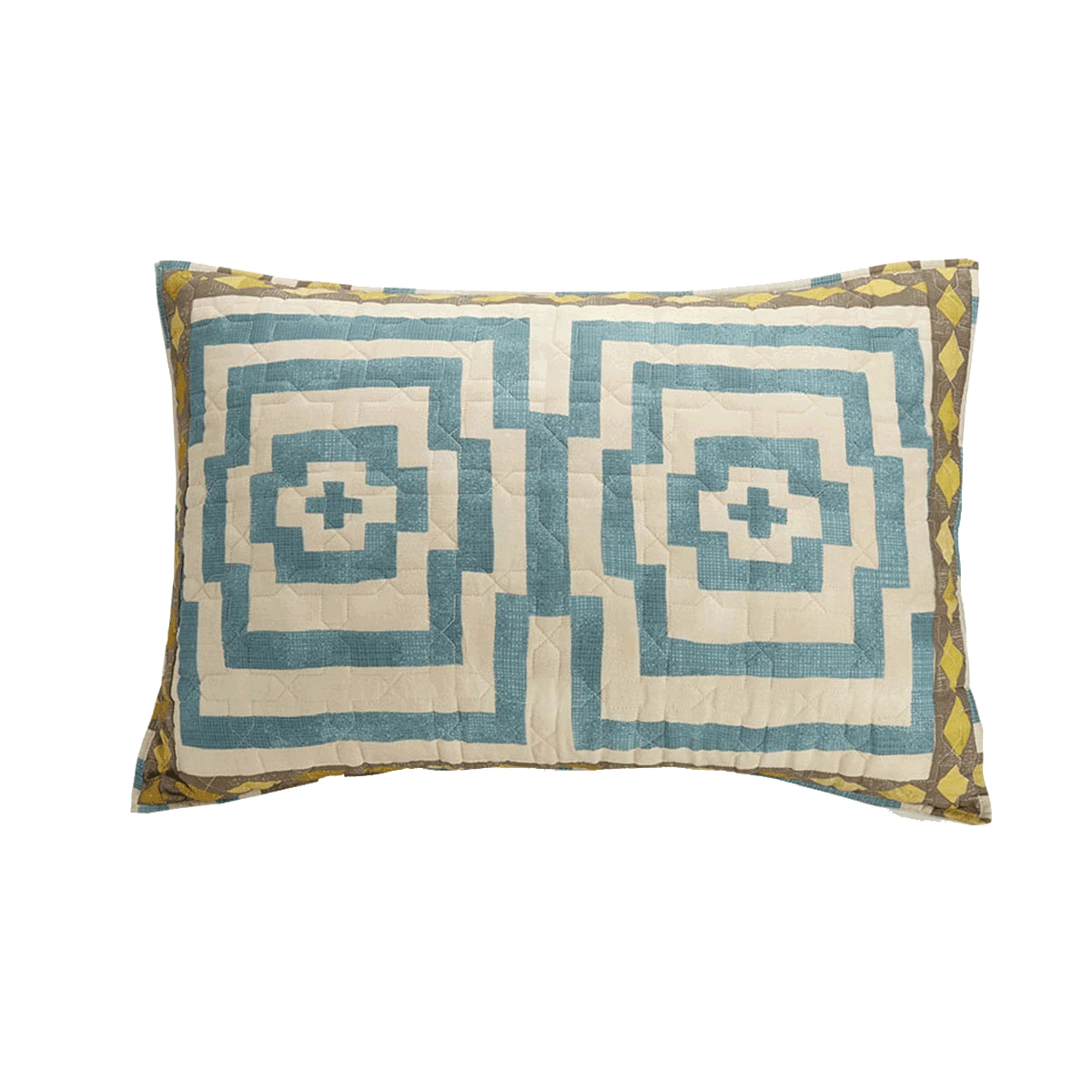 Sky Blue Hypnotic Quilt Set By Jungalow® - Image 5