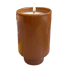 Jungalow Kaya Ceramic Candle - Burnt Orange/Sandalwood