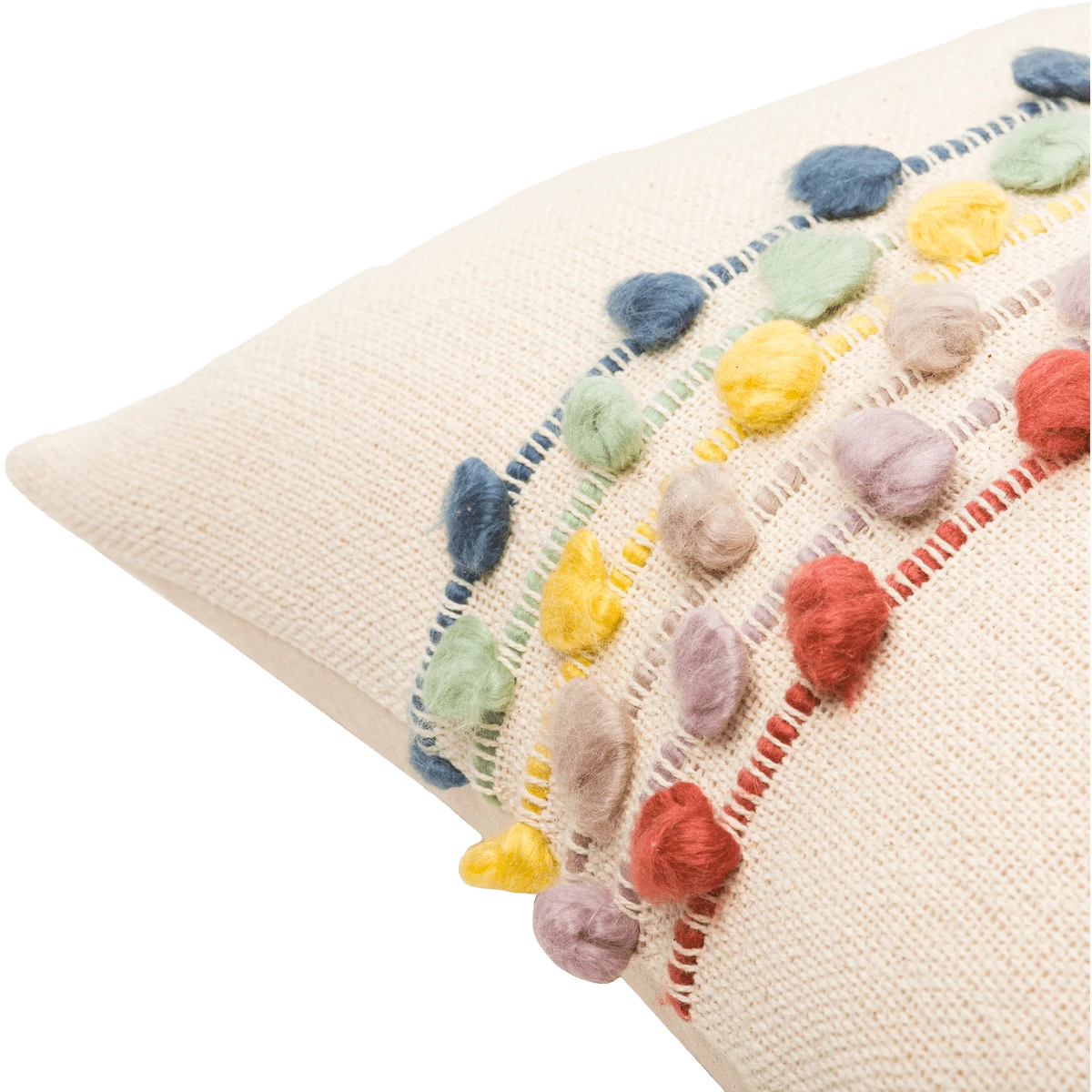 Aziza Lumbar Pillow, Multi-Color - Image 2