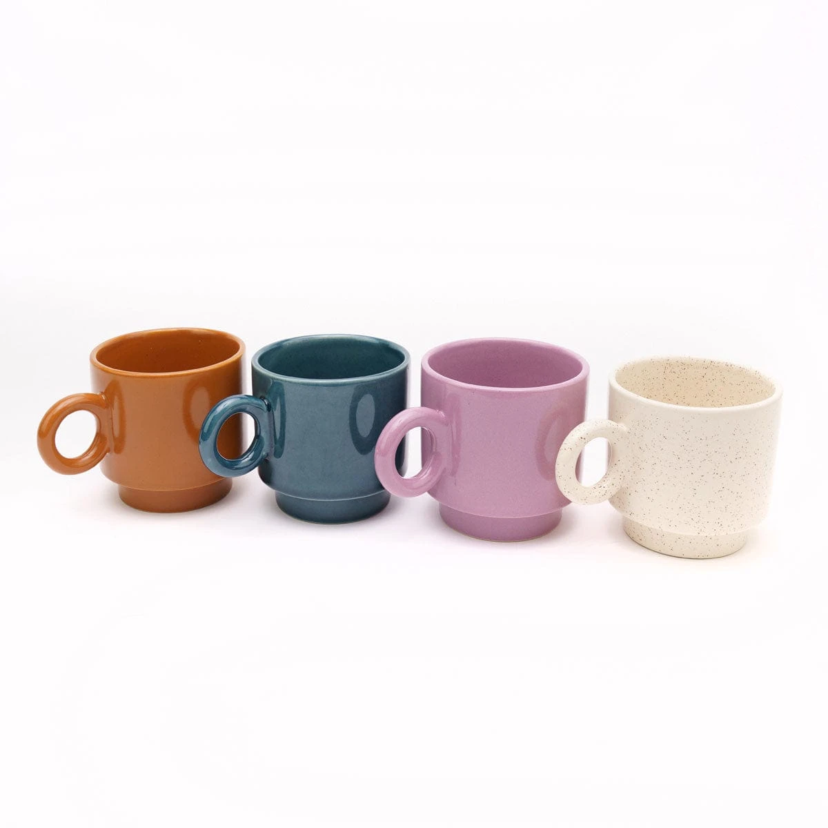 Jungalow Kaya Ceramic Mug Set, Cream By Justina Blakeney™ - Image 4