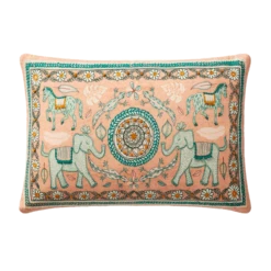 Peach Ele Pillow By Justina Blakeney® X Loloi