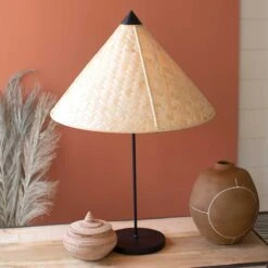 Rattan Table Lamp
