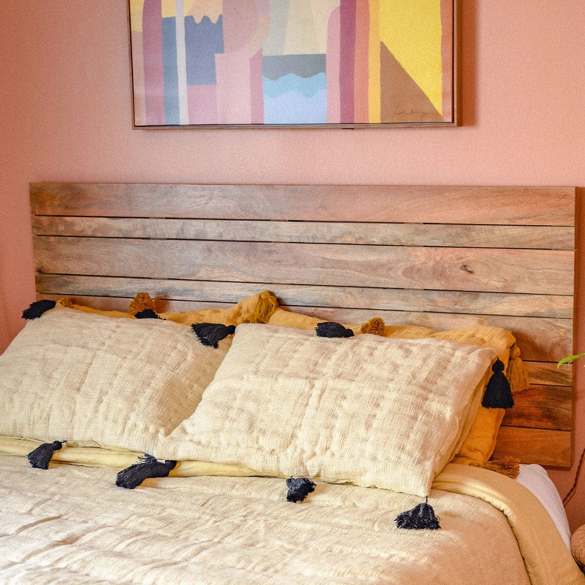 Jungalow Sol Natural Dyed Standard Sham Set In Sand By Like A Lion™