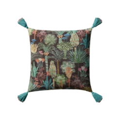 Phoenix Pillow In Teal By Justina Blakeney® X Loloi