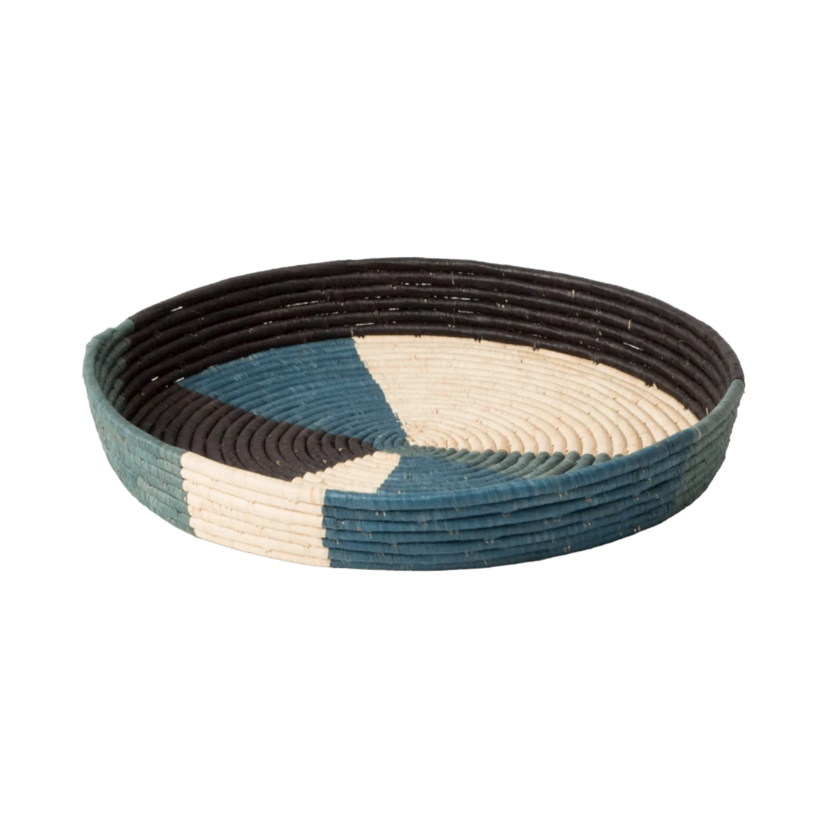 Sama Blue Color Blocked Tray