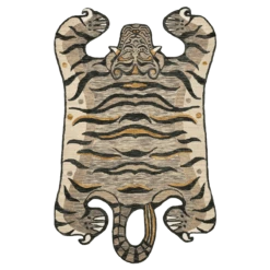 Feroz Silver Tiger Rug By Justina Blakeney® X Loloi