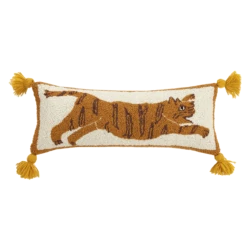 Tigress Pom Pom Hook Pillow By Jungalow®