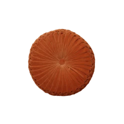 Velvet Round In Rust